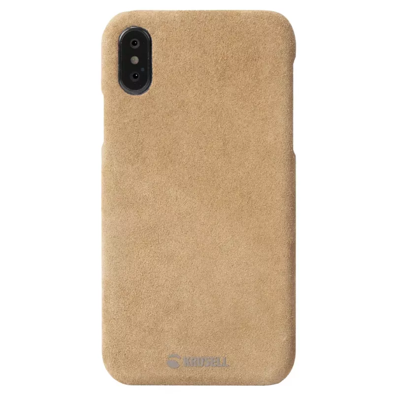 Cover Krusell Broby iPhone XS Max 16,5 cm (6,5 Zoll) Braun