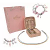 Perlen- und Armband-Bastelset Extralink 66-teiliges Charms-Set mit Aufbewahrungsbeutel