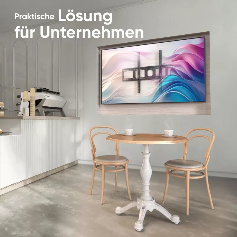 TV-Zubehör Wandhalterung/55-100/SCHWARZ UF4-B Onkron