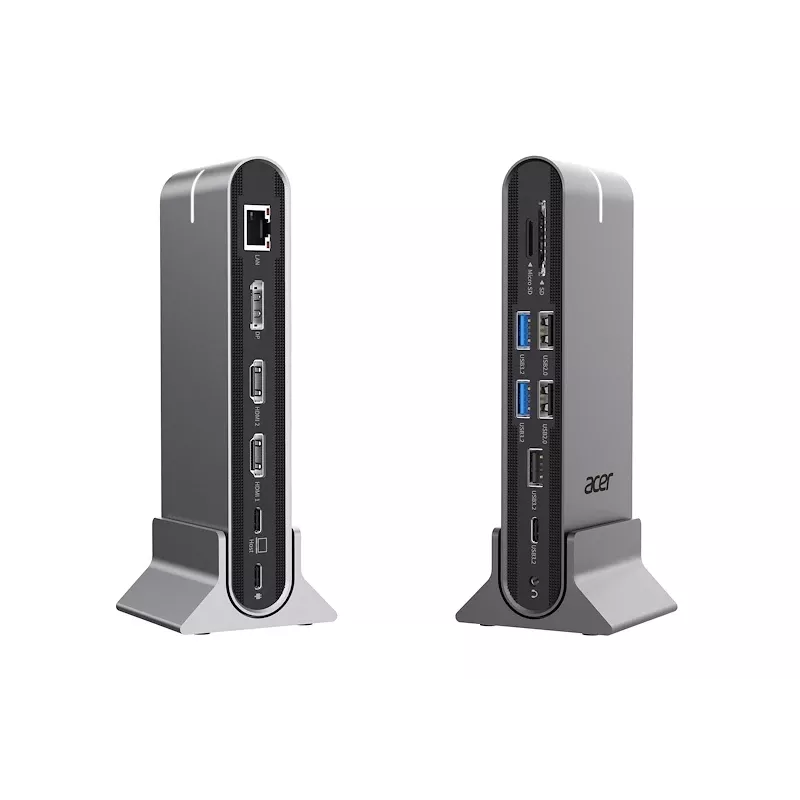 Acer Type-C Universal Docking Station 15in1 (USB-C, 15 Ports), Docking Station + Hub USB