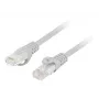 Netzwerkkabel LANBERG PCU6-10CU-0150-S Cat6 U/UTP RJ-45 auf RJ-45 1,5 m Grau