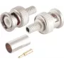 BNC-Videostecker ShiverPeaks 98802-1 für RG59, Crimp, 75 Ω
