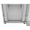 Rack-Schrank LANBERG FF01-8047-12SL 47U 800x1000 mm grau mit vorderen und hinteren Glastüren und Platz für LCD-Panel