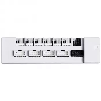 USB- und PWM-Hub Lian Li EDGE HUB EG-HUB01W — 4× USB, 6× PWM, Weiß