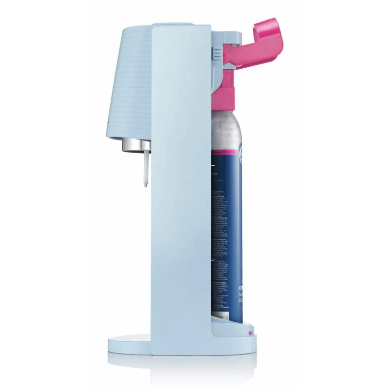 SodaStream Soda Maker Terra hellblau QC mit CO2 & 1L PET-Flasche
