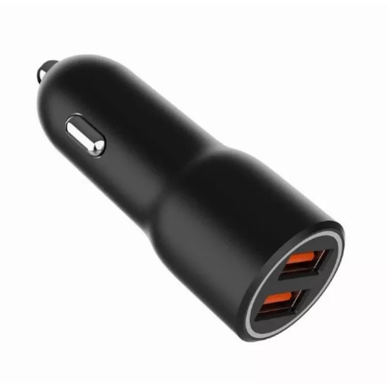 Auto-Ladegerät für Mobilgeräte Gembird TA-UC-A2QC36-CAR-01, 36 W, 12–24 V, Zigarettenanzünder, schwarz