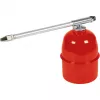 Druckluft-Set Professional, 5-teilig, Sprühpistole Silber/Rot