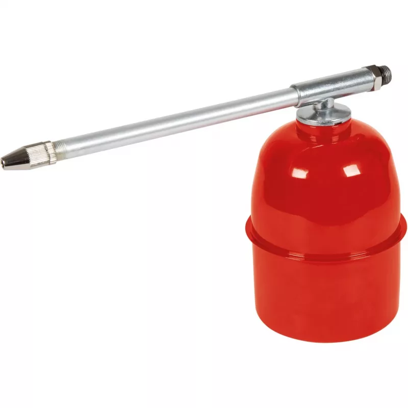 Druckluft-Set Professional, 5-teilig, Sprühpistole Silber/Rot