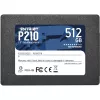 2,5-Zoll SATA III SSD PATRIOT P210 512 GB – 500 MB/s Lesen, 400 MB/s Schreiben