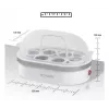 Eierkocher Bomann EK 5022 CB 6 Ei(er) 400 W Silber Transparent Weiß