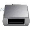 Satechi USB-C auf USB 3.0 Adapter Space Gray edles Design & hohe Qualität - kompaktes Design - - - (179979)