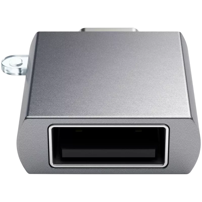 Satechi USB-C auf USB 3.0 Adapter Space Gray edles Design & hohe Qualität - kompaktes Design - - - (179979)