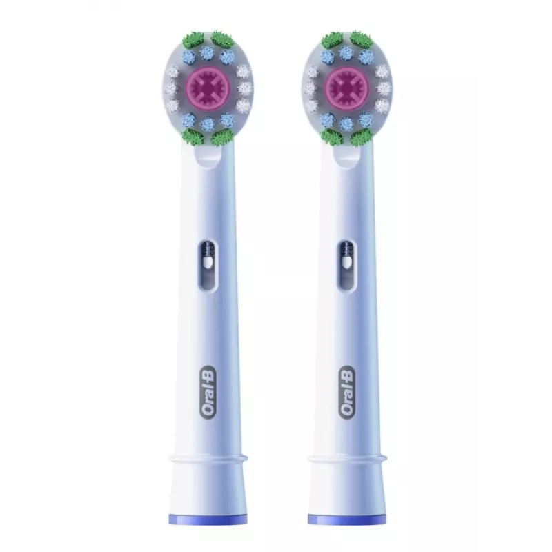 Aufsteckbürsten Oral-B 3D WHITE EB18-2 – Ersatzbürsten, 2er-Pack