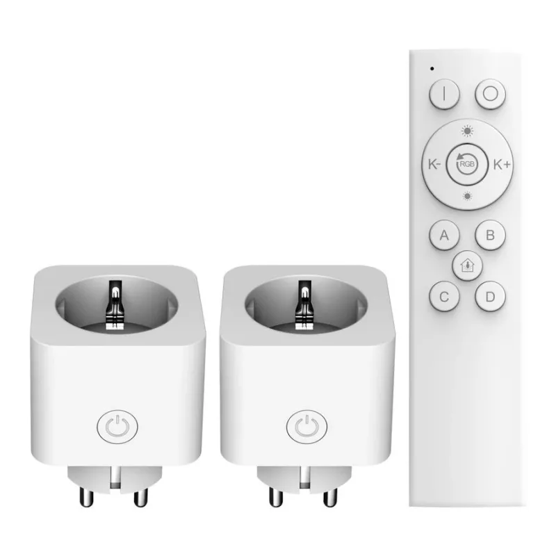 Smart-Home-Steckdosen-Starterkit Wi‑Fi TRUST 71399 — 2,4 GHz, weiß, 0,25 kg