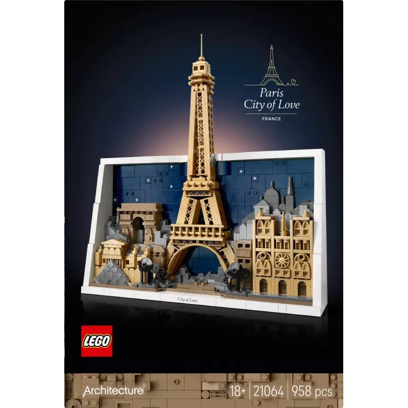 LEGO ARCHITECTURE 21064 Paris – Stadt der Liebe