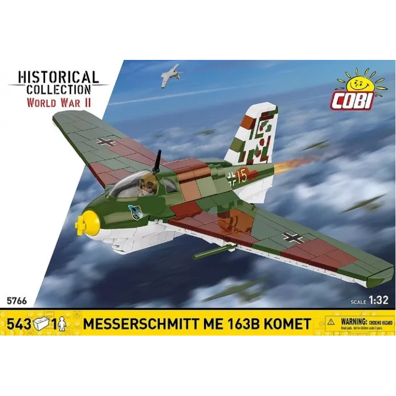 Bausteine Messerschmitt Me 163B Komet 543 Teile