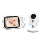 Esperanza EHM002 Video-Babyphone, 3,2″ LCD, 50 m Reichweite, weiß