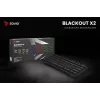 SAVIO BLACKOUT X2 Mechanische Tastatur OUTEMU Red, Hot Swap