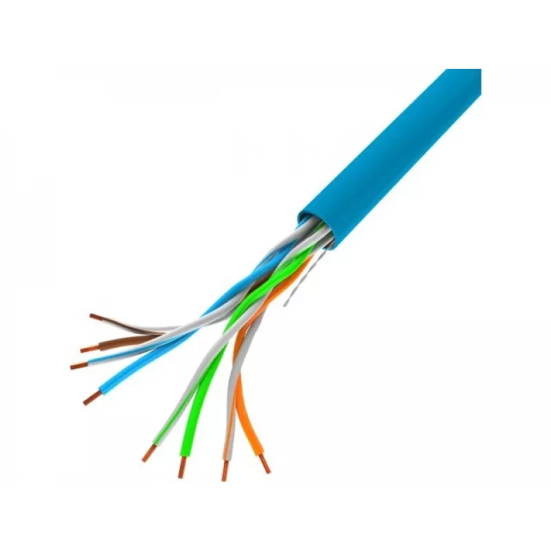 Netzwerkkabel Lanberg LCU5-12CU-0305-B U/UTP Cat5e 305 m Blau