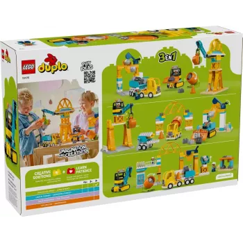 LEGO DUPLO 10476 3-in-1 Baustelle und Fahrzeuge