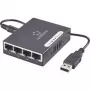Netzwerk-Switch Renkforce 1423415 – 4-Port 1 Gbit/s mit USB-Stromversorgung