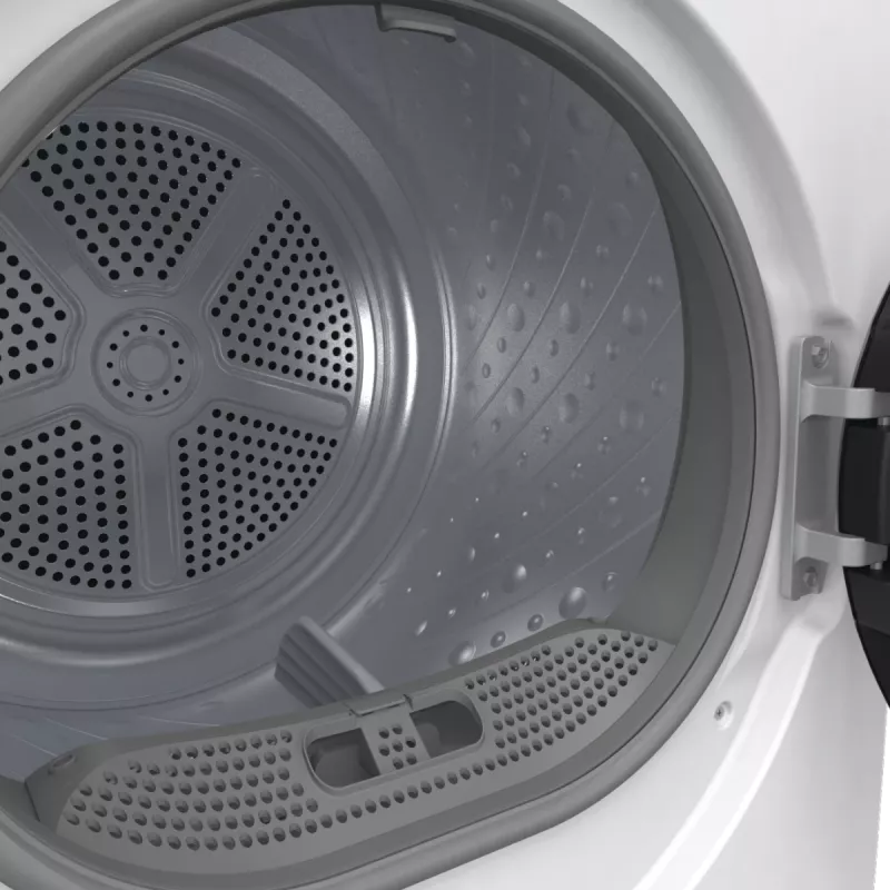 Gorenje Wäschetrockner | D2HNE7E | Energieeffizienzklasse E | Frontlader | 7 kg | Wärmepumpe | LED | Tiefe 51 cm | Weiß
