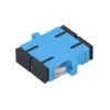 LWL-Adapter Extralink SC/UPC Singlemode Duplex, blau, SC/UPC-Anschlüsse