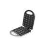 Waffeleisen Adler AD 3039 — 24 Waffeln, 1600 W, weiß, antihaftbeschichtet, kühlbleibende Griffe