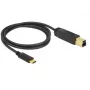 USB-Kabel DeLOCK 83675 USB 3.2 Gen 2 1m USB C USB B Schwarz