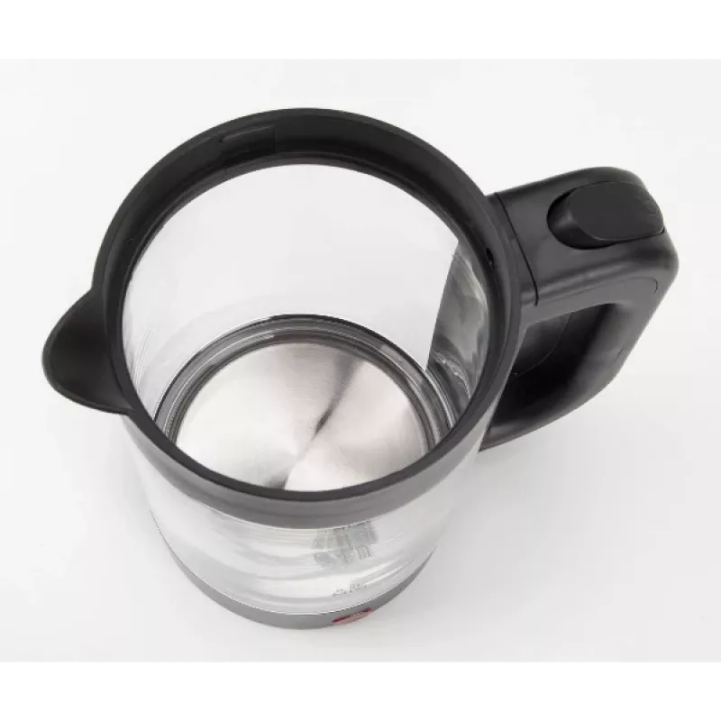 JATA HA702 Wasserkocher 1,2 l 1500 W Schwarz Transparent