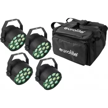 EUROLITE Set 4x LED PARty TCL Spot + Soft-Bag (20000540)