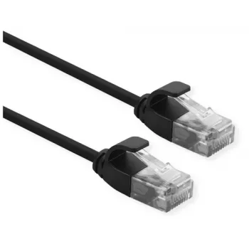 Netzwerkkabel ROLINE 21.15.3951 Schwarz 0,3 m Cat6a U/UTP