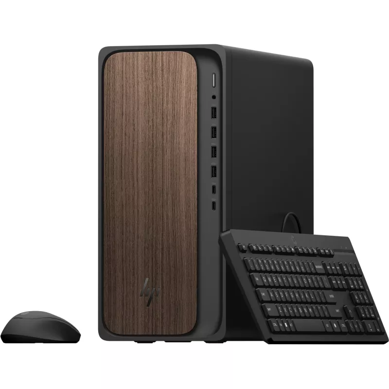 HP OmniDesk AI PC M03-0475ng Core Ultra 7 265 16GB/1TB SSD Windows 11 Dark Wood - Tastaturlayout möglicherweise Deutsch