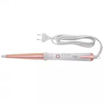 Lockenstab Adler AD 2119 – konisch, 12–25 mm Keramikstab, einstellbar 120–200 °C, 45 W, pink