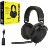 Headset CORSAIR HS65 SURROUND kabelgebundenes Gaming-Headset, ohrumschließend, 3,5 mm + USB-Adapter, 32 Ω, 282 g, carbon