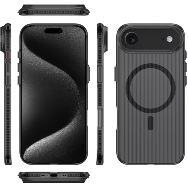 Cover 4smarts 541640 iPhone 17 Air 16,8 cm Schwarz Transparent