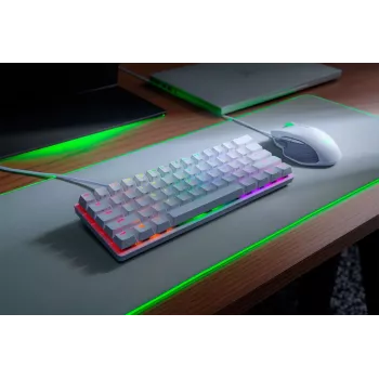 RAZER Huntsman Mini - Mercury Edition - Purple Switch - US-Layout Tastatur