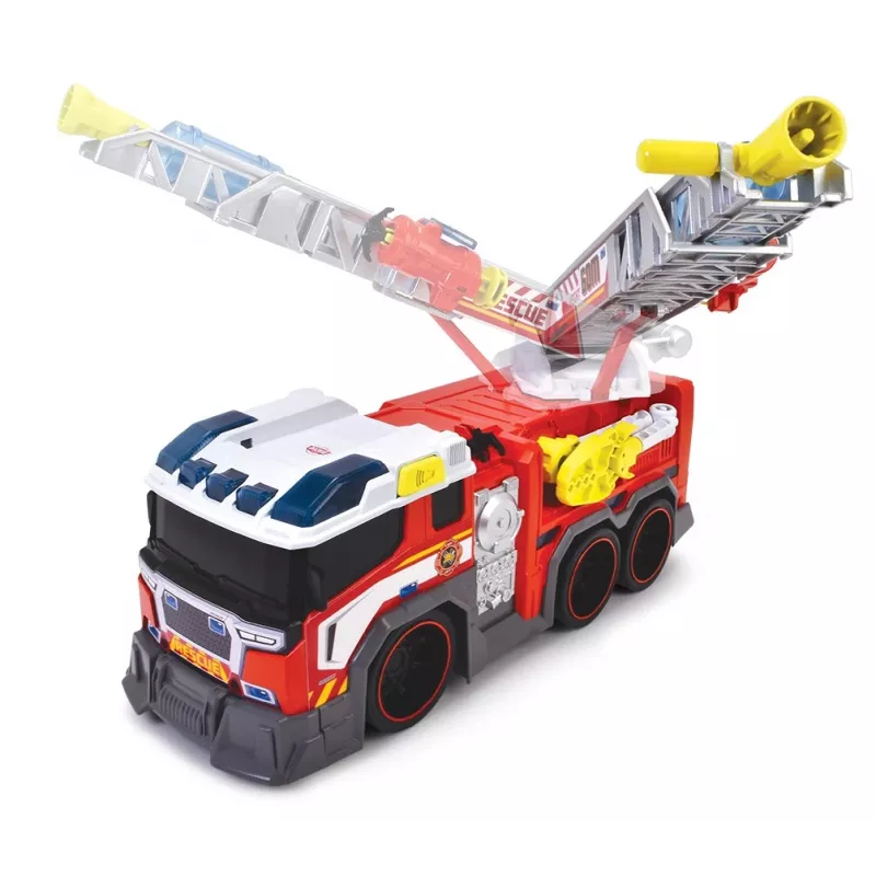 Feuerwehr-Spielzeugauto Dickie Modell 203307000 — batteriebetrieben, ab 3 Jahren, Farben: Schwarz/Blau/Rot/Weiß/Gelb