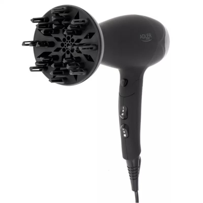Adler AD 2267 Haartrockner Schwarz, 2500 W