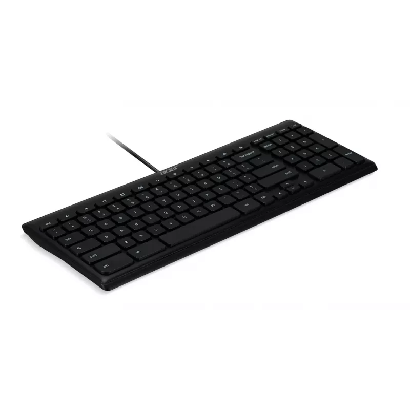 Kabelgebundene USB-Tastatur Acer GP.KBD11.04F — Full-Size QWERTY US International, Schwarz, 1,45 m Kabel