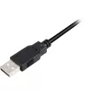 USB 2.0 Kabel, USB-A Stecker > Micro-USB Stecker schwarz, 0,5 Meter, doppelt geschirmt