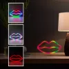Neonlichter MANTA SNL61RGB LIPS RGB farbwechselndes Dekoschild, Modell SNL61RGB