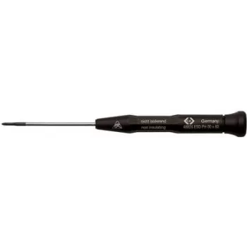 Schraubendreher c.k tools T4882X000ES ESD PH 000, Klingenlänge 60 mm