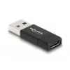 DeLOCK 60001 Adapter USB A USB C Schwarz