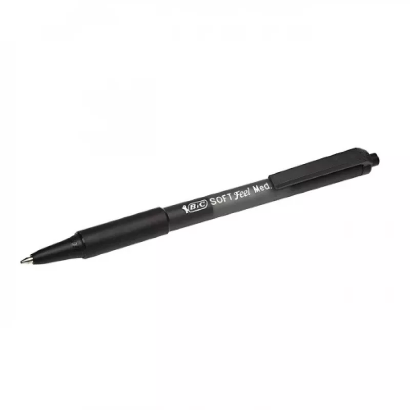 BIC Kugelschreiber SOFTFEEL CLIC 1,0 mm, schwarz, 1 Stk. 914360