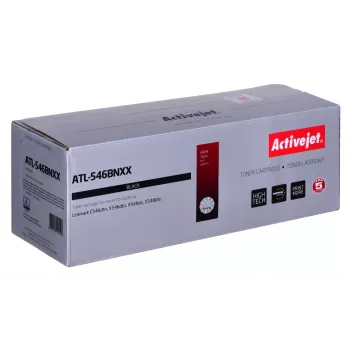 Tonerkartusche ActiveJet ATL-546BNXX schwarz, kompatibel mit Lexmark, 8.000 Seiten, Einzelpack