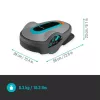 Gardena 15108-35 SILENO life 1500 m² Mähroboter