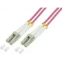 LogiLink FP4LC11 Glasfaserkabel 100 m OM4 Pink (FP4LC11)
