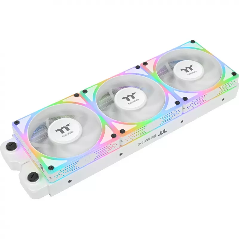 Lüfterpaket THERMALTAKE TOUGHFAN EX 140 ARGB Sync White — 140 mm, 3er-Pack