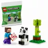 LEGO Minecraft Steve und Baby-Panda 30672 Polybeutel